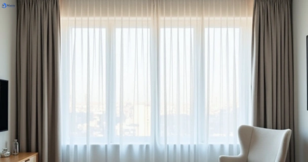 Freshly steam cleaned curtains in erskine-park-nsw QLD